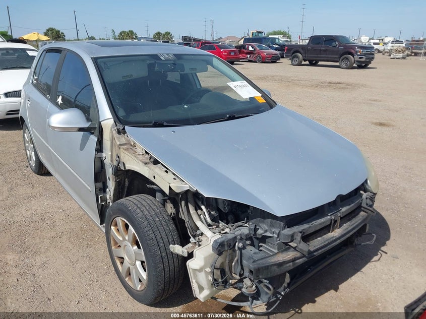 2008 Volkswagen Golf VIN WVWDA71K88W243524 IAAI salvage auction — FRONT END, Original (Texas), sold $750 on 2026-09-15 (photo 1)