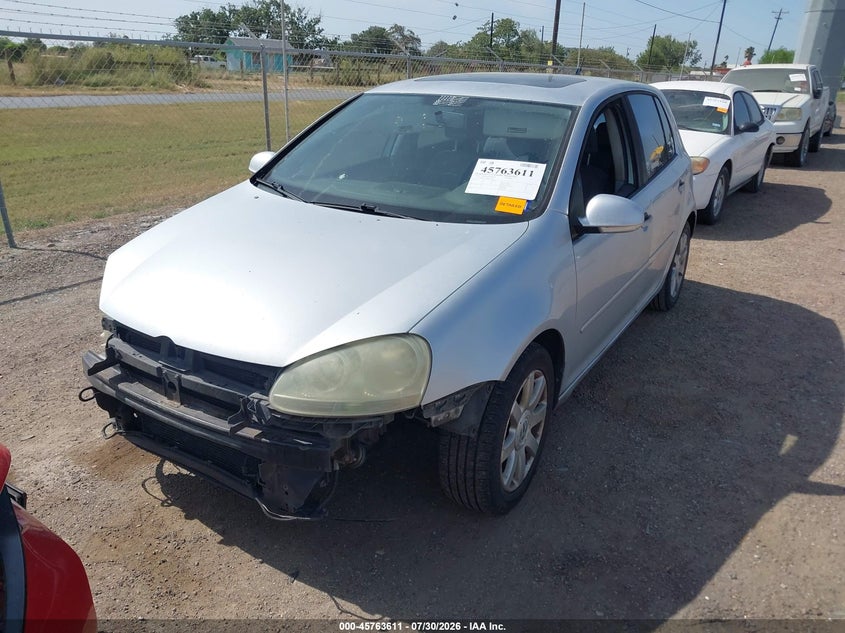 2008 Volkswagen Golf VIN WVWDA71K88W243524 IAAI salvage auction — FRONT END, Original (Texas), sold $750 on 2026-09-15 (photo 2)