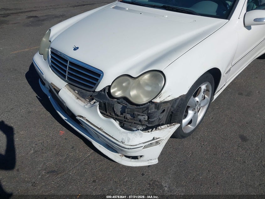 2006 Mercedes-benz C-klasse VIN WDBRF52H16F800736 IAAI salvage auction — LEFT FRONT, Salvage (Oregon), sold $150 on 2026-08-20 (photo 6)