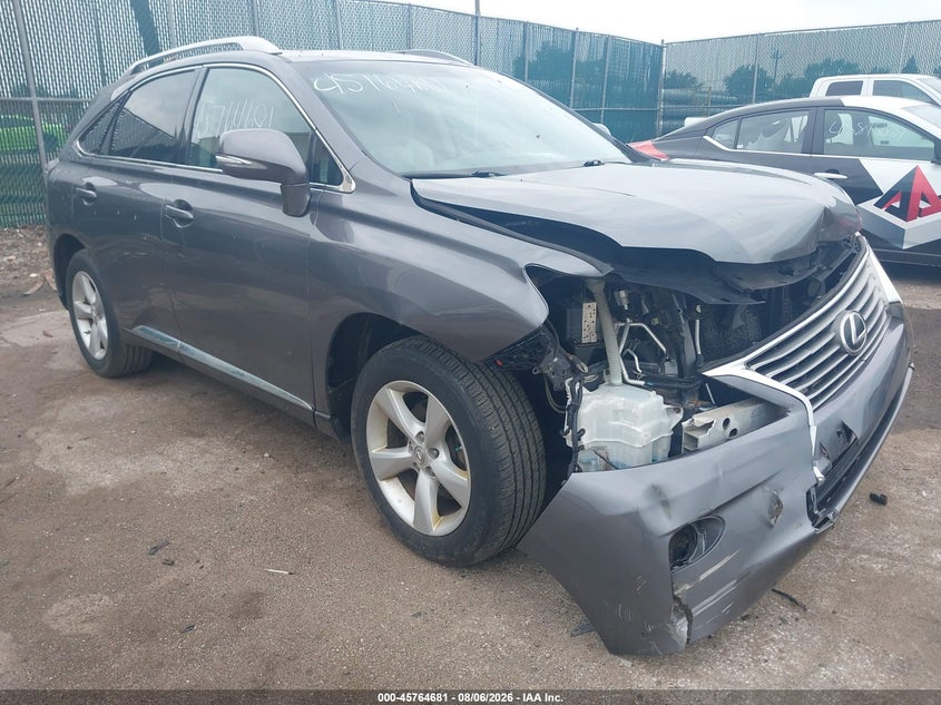2013 Lexus Rx VIN 2T2BK1BA8DC192905 IAAI salvage auction — FRONT END, Wait Title, sold $5,400 on 2026-08-28 (photo 1)