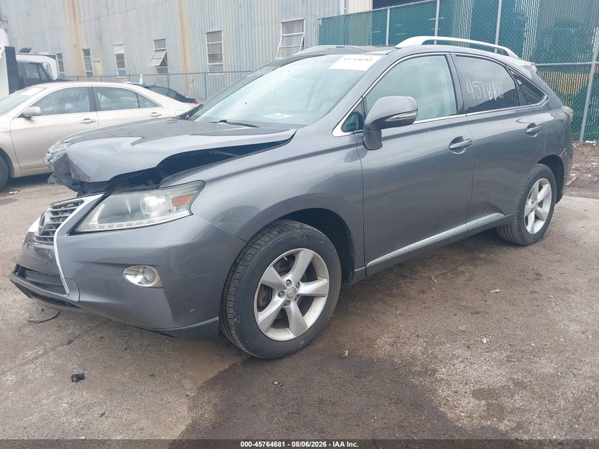 2013 Lexus Rx VIN 2T2BK1BA8DC192905 IAAI salvage auction — FRONT END, Wait Title, sold $5,400 on 2026-08-28 (photo 2)