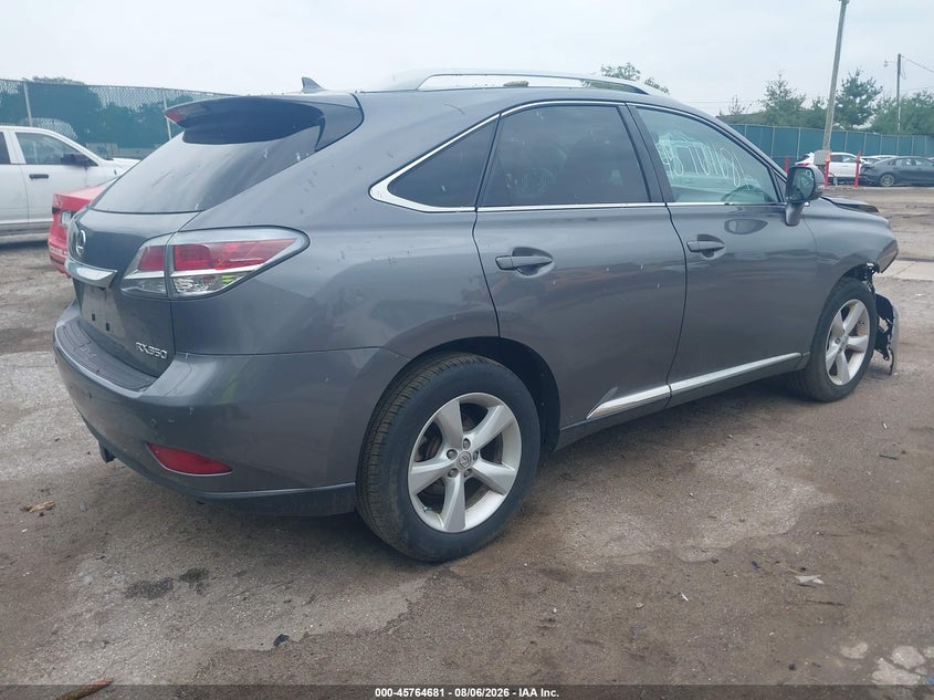 2013 Lexus Rx VIN 2T2BK1BA8DC192905 IAAI salvage auction — FRONT END, Wait Title, sold $5,400 on 2026-08-28 (photo 4)