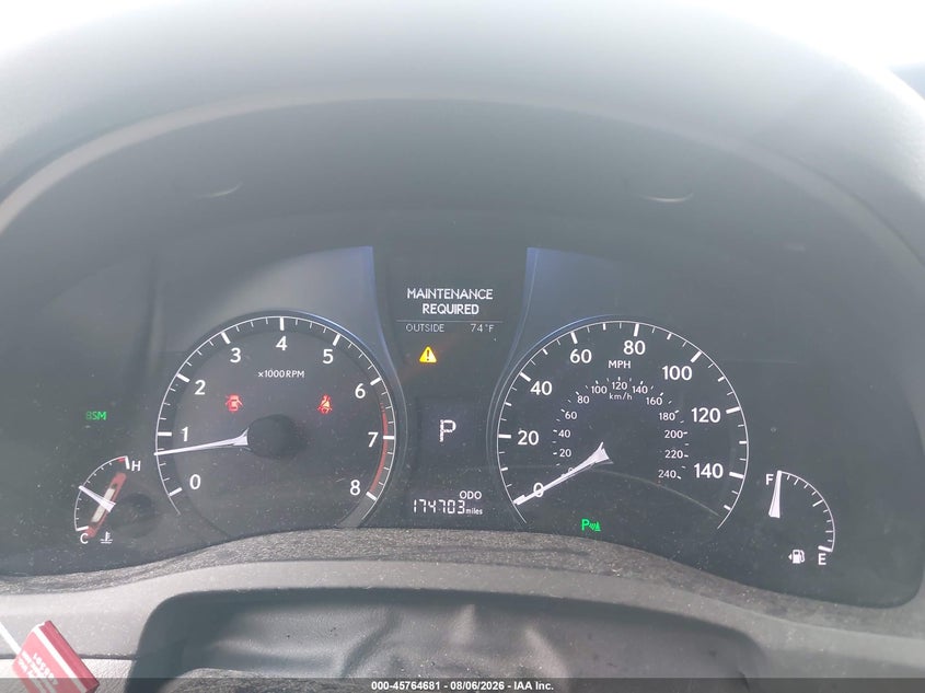 2013 Lexus Rx VIN 2T2BK1BA8DC192905 IAAI salvage auction — FRONT END, Wait Title, sold $5,400 on 2026-08-28 (photo 7)