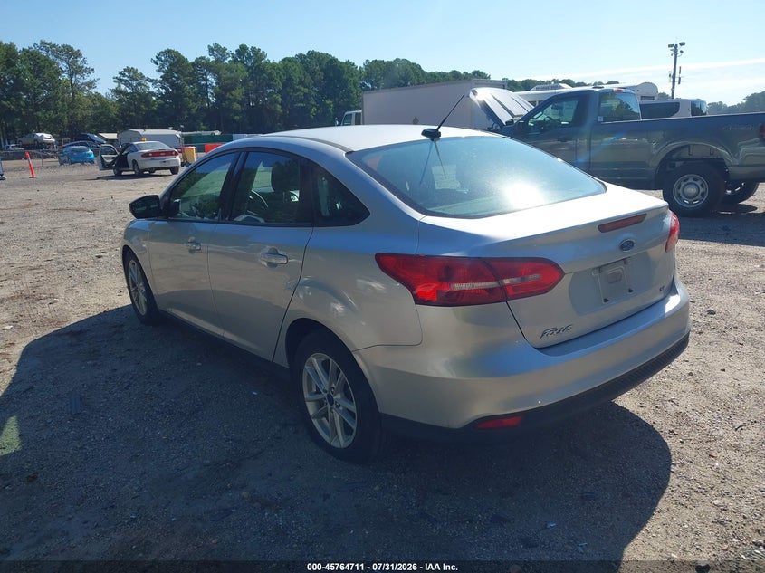 2017 Ford Focus VIN 1FADP3F25HL315478 IAAI salvage auction — NORMAL WEAR, Sf97 (Virginia), sold $9,300 on 2026-08-19 (photo 3)