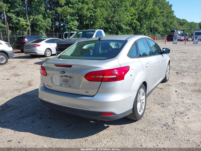 2017 Ford Focus VIN 1FADP3F25HL315478 IAAI salvage auction — NORMAL WEAR, Sf97 (Virginia), sold $9,300 on 2026-08-19 (photo 4)