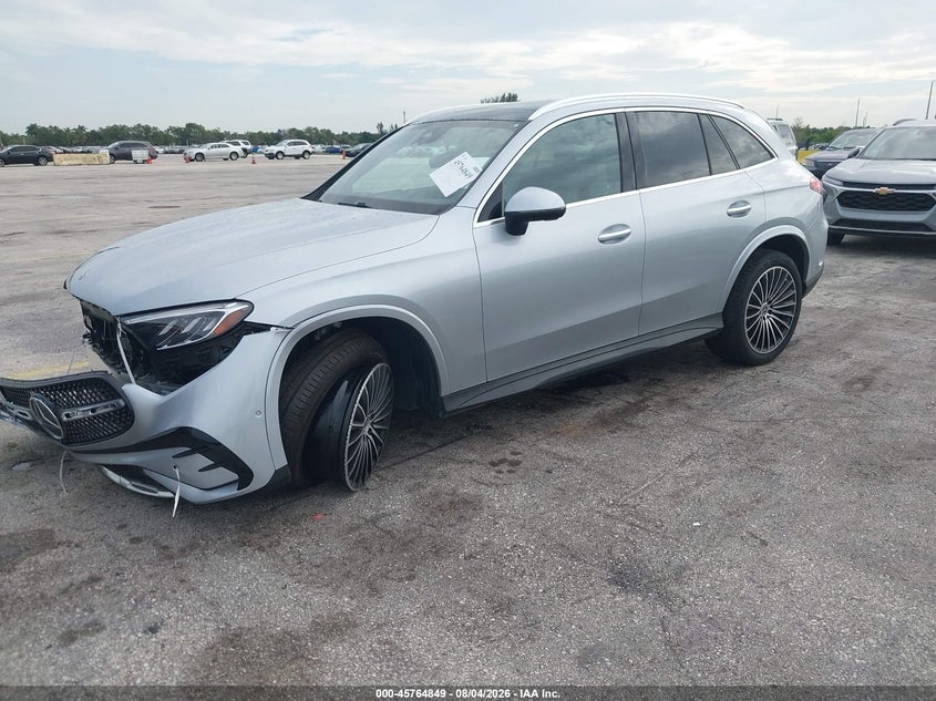 2026 Mercedes-Benz GLC-Class VIN W1NKM4GB7TF459239 IAAI salvage auction — Unknown, Rebuildable (Florida), sold $21,100 on 2026-09-13 (photo 2)