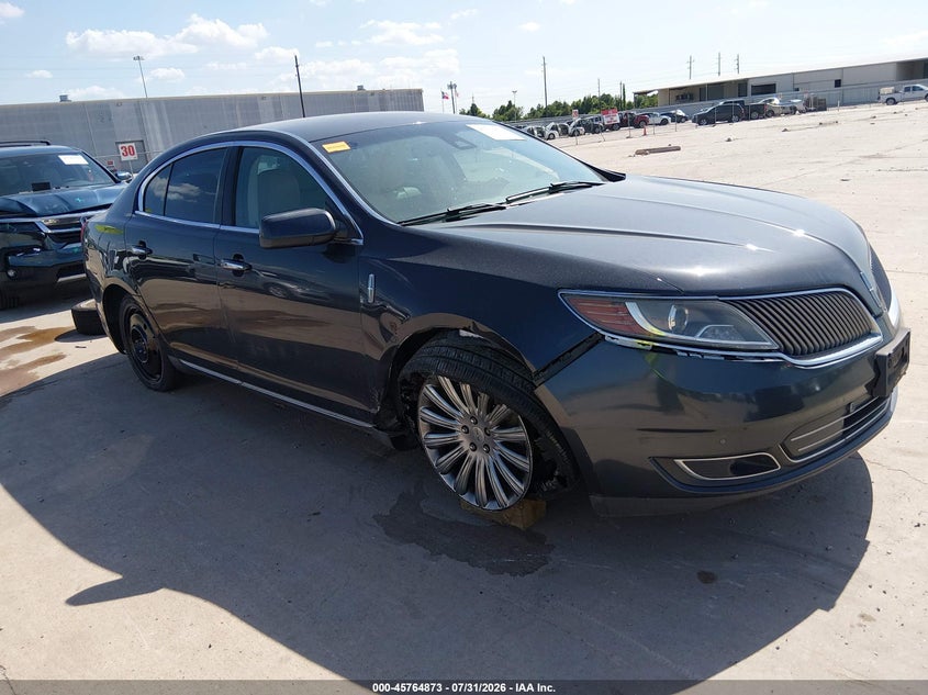 2013 Lincoln Mks VIN 1LNHL9DK0DG616963 IAAI salvage auction — RIGHT FRONT, Salvage Title, sold $2,325 on 2026-09-24 (photo 1)