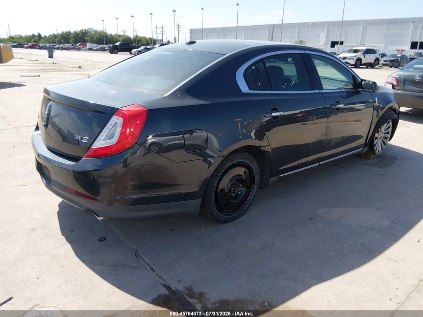 2013 Lincoln Mks VIN 1LNHL9DK0DG616963 IAAI salvage auction — RIGHT FRONT, Salvage Title, sold $2,325 on 2026-09-24 (photo 4)