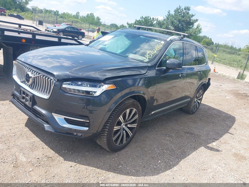 2021 Volvo Xc90 VIN YV4A221L5M1697911 IAAI salvage auction — REAR END, Salvage Title, sold $13,100 on 2026-08-11 (photo 2)