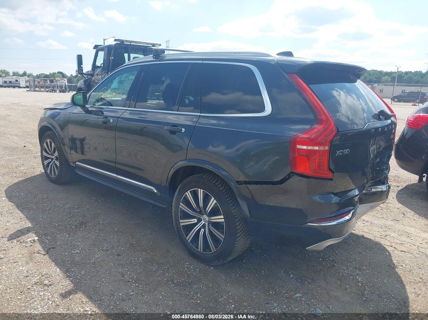 2021 Volvo Xc90 VIN YV4A221L5M1697911 IAAI salvage auction — REAR END, Salvage Title, sold $13,100 on 2026-08-11 (photo 3)