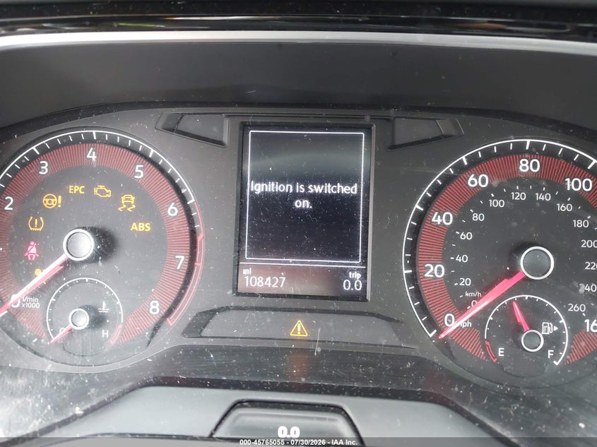 2021 Volkswagen Jetta VIN 3VWC57BU2MM038949 IAAI salvage auction — FRONT END, Salvage Title, sold $900 on 2026-08-30 (photo 7)