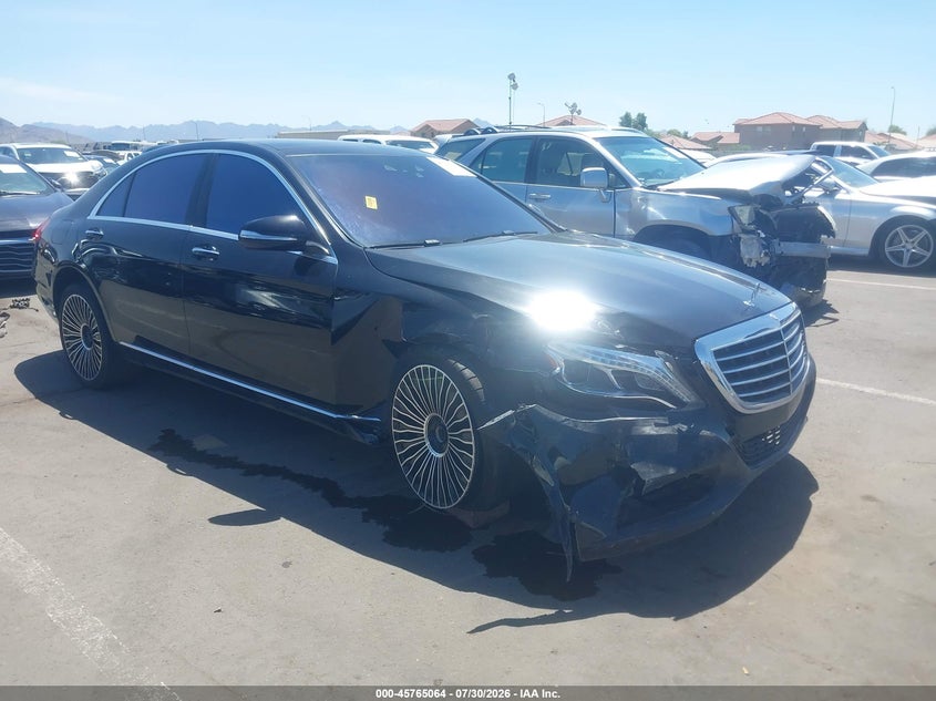 2017 Mercedes-benz S-klasse VIN WDDUG8CB6HA287235 IAAI salvage auction — RIGHT FRONT, Salvage (Arizona), sold $7,100 on 2026-08-21 (photo 1)