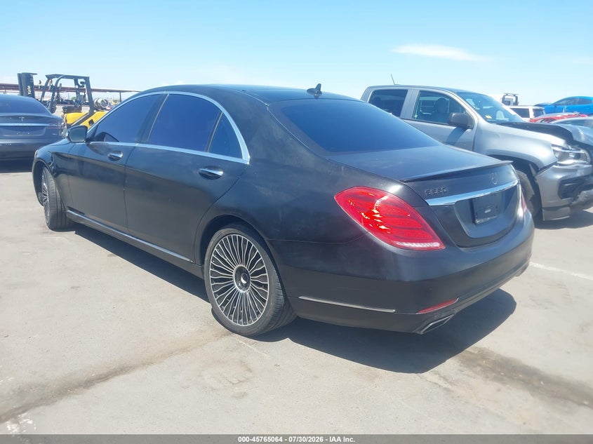2017 Mercedes-benz S-klasse VIN WDDUG8CB6HA287235 IAAI salvage auction — RIGHT FRONT, Salvage (Arizona), sold $7,100 on 2026-08-21 (photo 3)