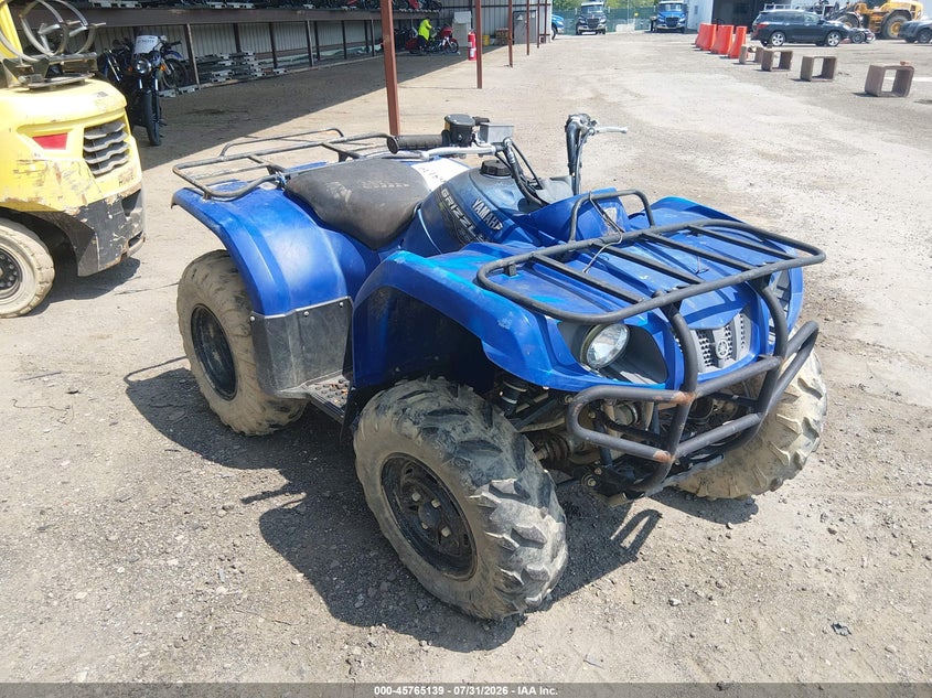 2014 Yamaha Yfm VIN 5Y4AH30Y0EA018611 IAAI salvage auction — FRONT END, Wait Title, sold $700 on 2026-08-28 (photo 1)
