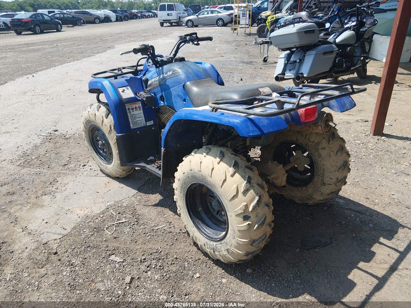 2014 Yamaha Yfm VIN 5Y4AH30Y0EA018611 IAAI salvage auction — FRONT END, Wait Title, sold $700 on 2026-08-28 (photo 3)