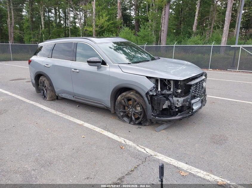 2025 Infiniti Qx60 VIN 5N1AL1FS5SC351946 — IAAI salvage auction photo