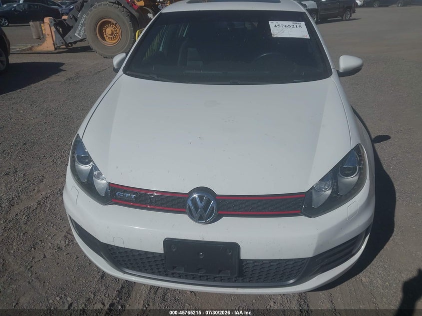 2012 Volkswagen Gti VIN WVWHD7AJ6CW053598 IAAI salvage auction — NORMAL WEAR, Regular (Nevada), sold $2,200 on 2026-07-31 (photo 6)