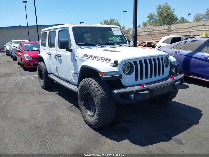 2018 Jeep Wrangler / VIN 1C4HJXFG4JW190302 IAAI salvage auction — THEFT, Wait Title, sold $16,300 on 2026-08-14 (photo 1)