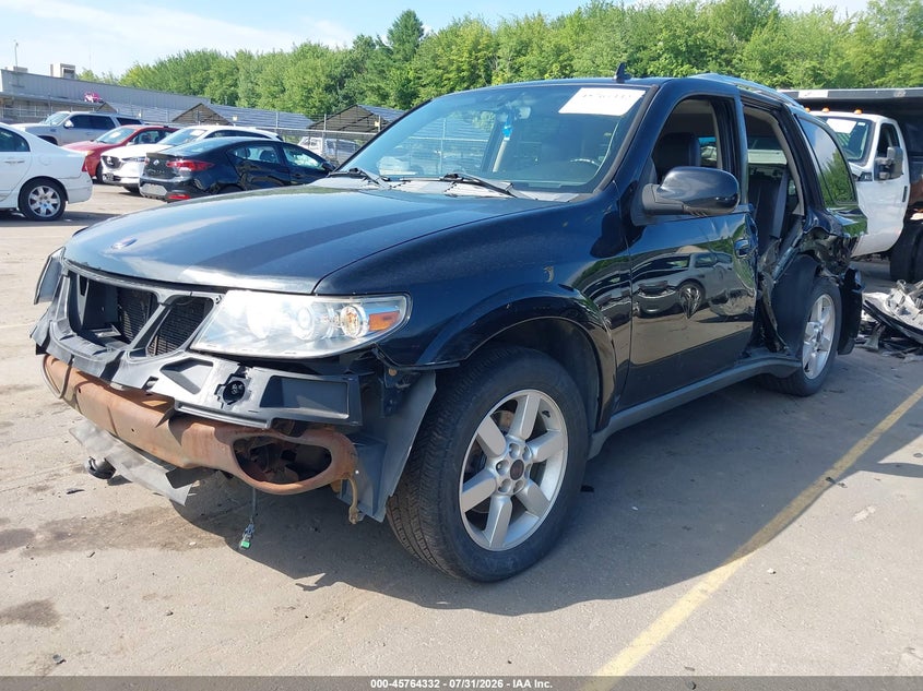 2008 Saab 9-7x VIN 5S3ET13M582800014 IAAI salvage auction — SIDE, Salvage (Connecticut), sold $425 on 2026-08-13 (photo 2)