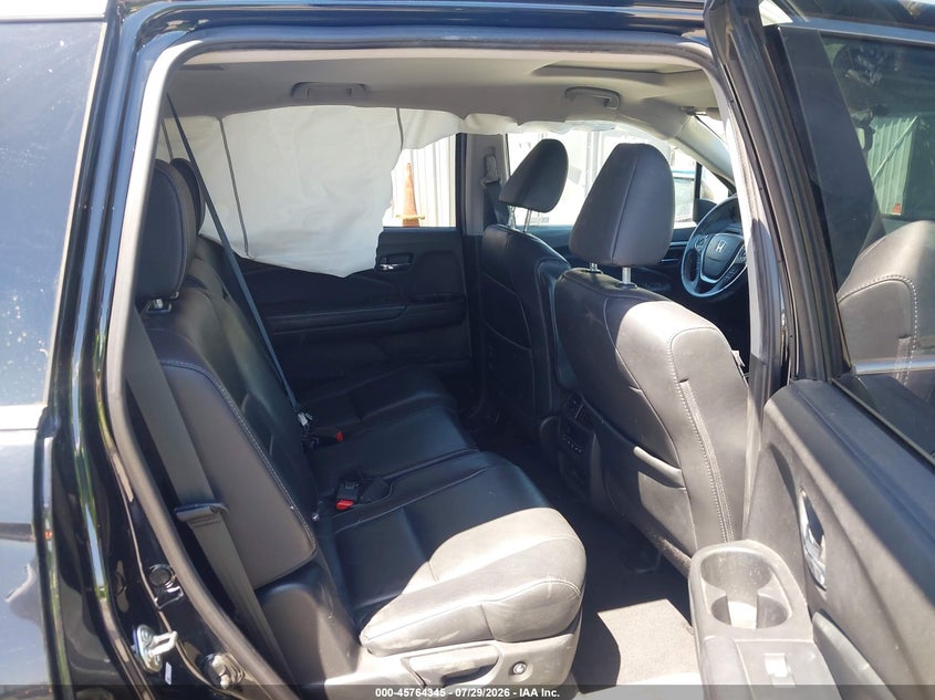 2018 Honda Pilot VIN 5FNYF5H57JB001650 IAAI salvage auction — REAR END, Salvage Title, sold $4,250 on 2026-08-06 (photo 8)