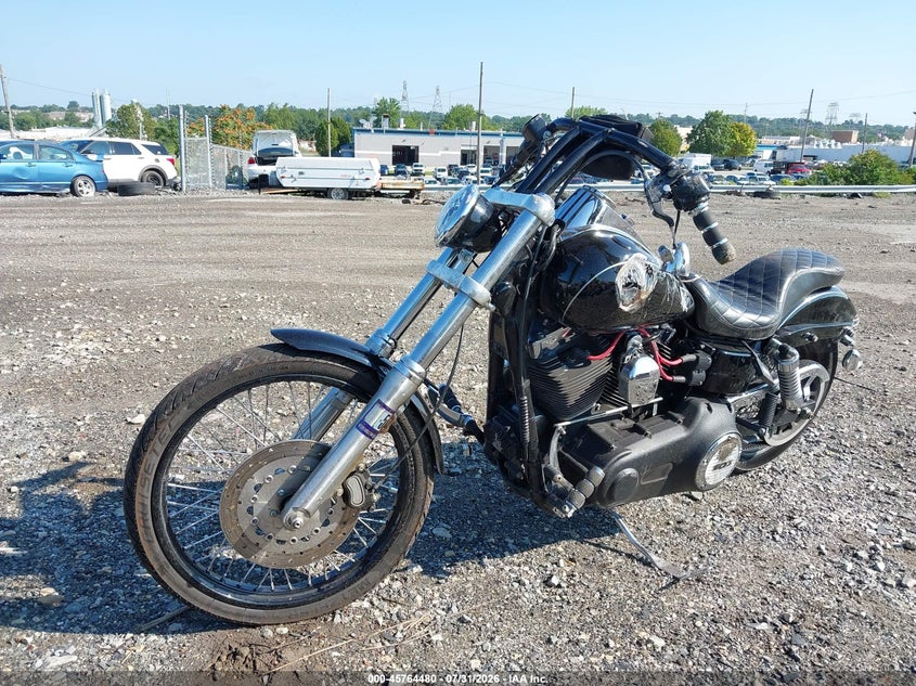 2012 Harley-davidson Wide glide VIN 1HD1GPM16CC324681 IAAI salvage auction — LEFT SIDE, Salvage Title, sold $0 on 2026-10-03 (photo 2)