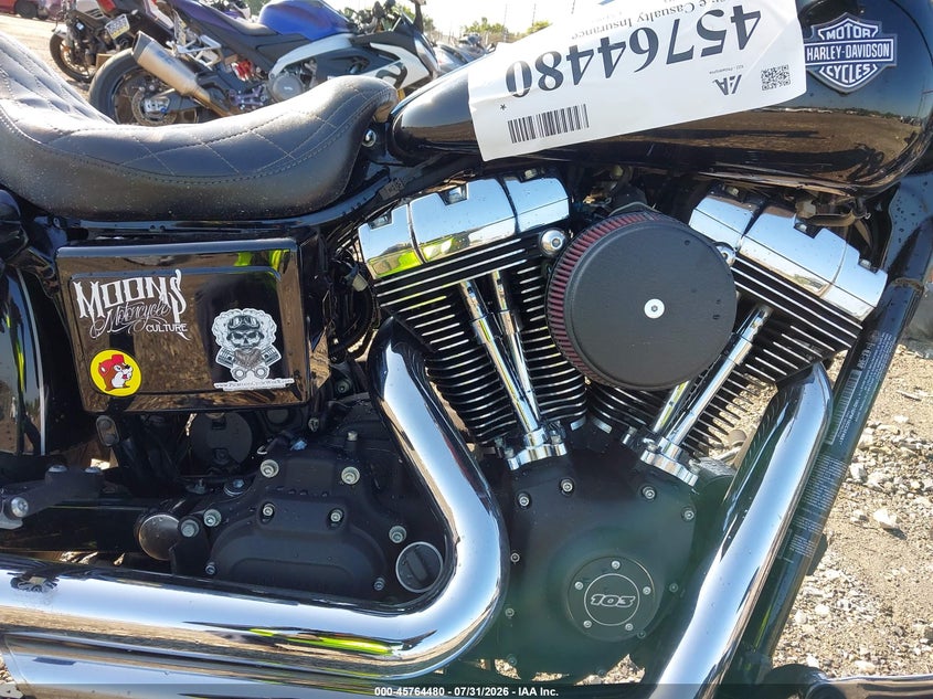 2012 Harley-davidson Wide glide VIN 1HD1GPM16CC324681 IAAI salvage auction — LEFT SIDE, Salvage Title, sold $0 on 2026-10-03 (photo 8)