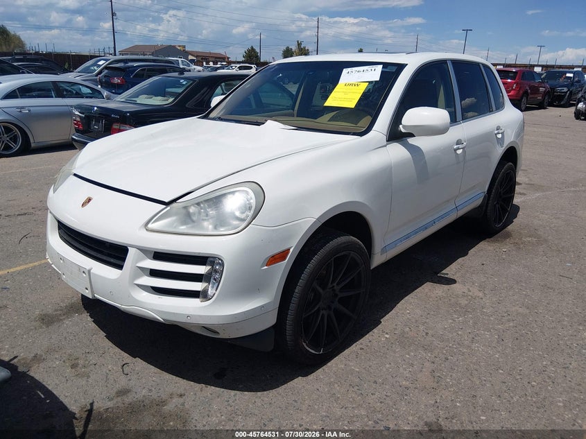 2008 Porsche Cayenne VIN WP1AA29P38LA17574 IAAI salvage auction — RIGHT FRONT, Clear (Colorado), sold $425 on 2026-08-11 (photo 2)