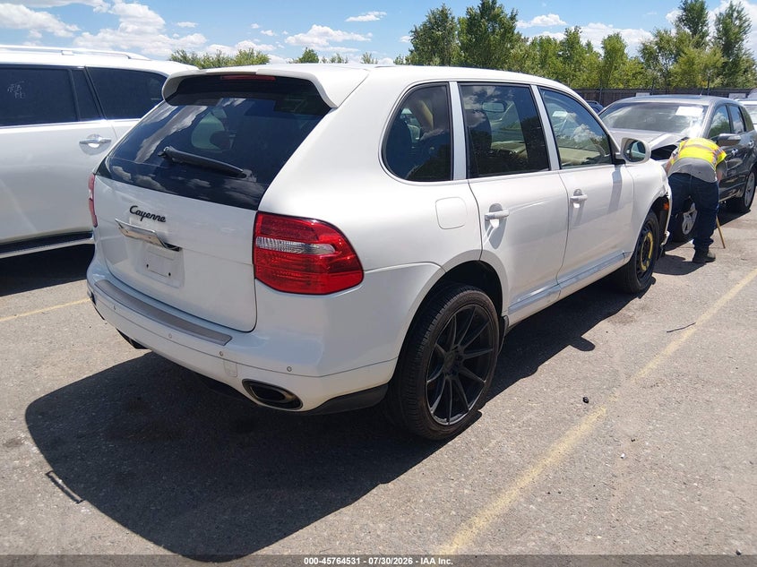 2008 Porsche Cayenne VIN WP1AA29P38LA17574 IAAI salvage auction — RIGHT FRONT, Clear (Colorado), sold $425 on 2026-08-11 (photo 4)