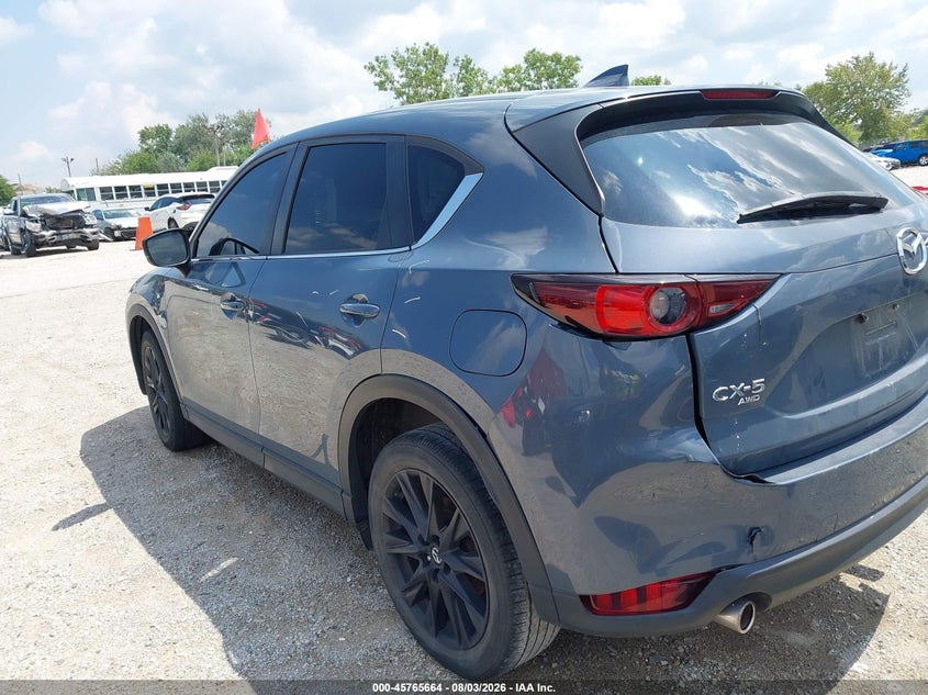 2021 Mazda Cx-5 VIN JM3KFBCMXM0368944 IAAI salvage auction — REAR END, Wait Title, sold $8,500 on 2026-10-02 (photo 3)