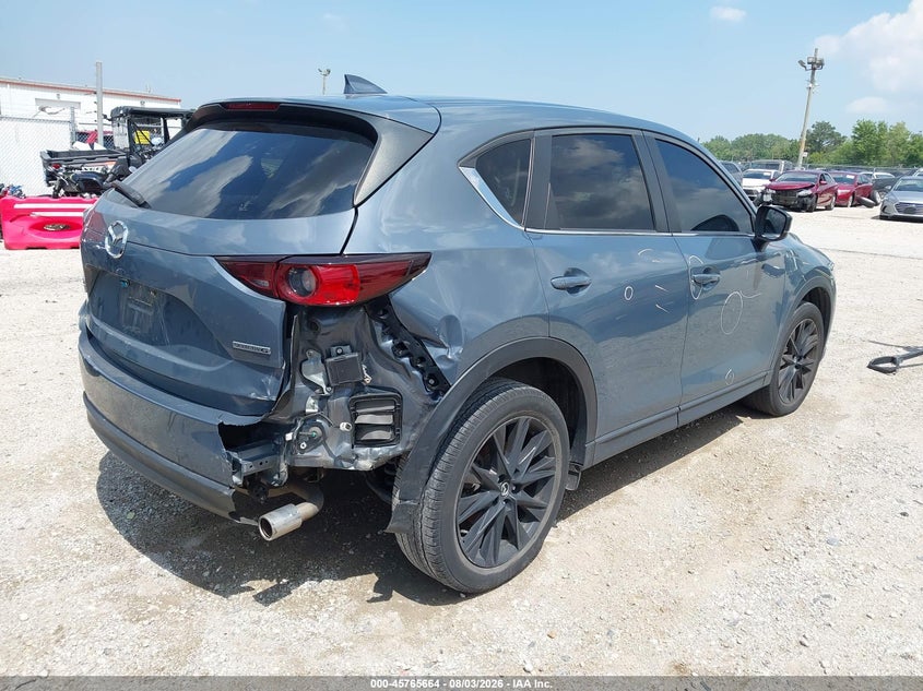 2021 Mazda Cx-5 VIN JM3KFBCMXM0368944 IAAI salvage auction — REAR END, Wait Title, sold $8,500 on 2026-10-02 (photo 4)