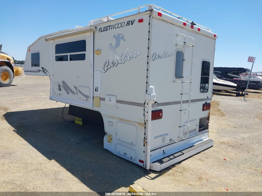 2002 Fleetwood Caribou VIN 1EJ6L110X22304064 IAAI salvage auction — REAR END, Bill Of Sale (California), sold $100 on 2026-09-08 (photo 3)