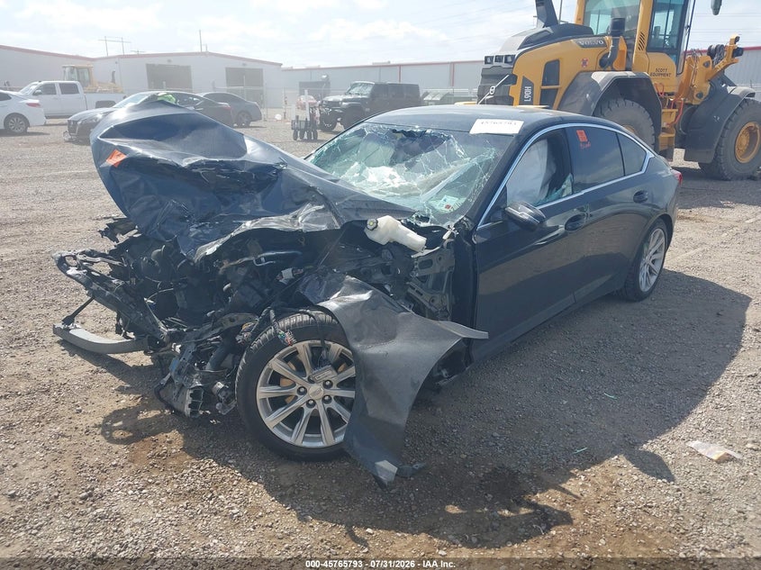 2020 Cadillac Ct5 VIN 1G6DM5RK6L0151214 IAAI salvage auction — FRONT END, Salvage Title, sold $1,125 on 2026-09-23 (photo 2)