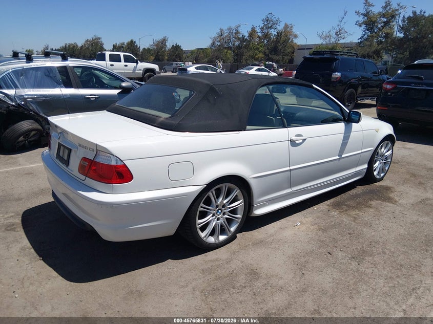 2006 BMW 3 series VIN WBABW53466PZ42148 IAAI salvage auction — LEFT FRONT, Salvage (California), sold $3,050 on 2026-08-17 (photo 4)