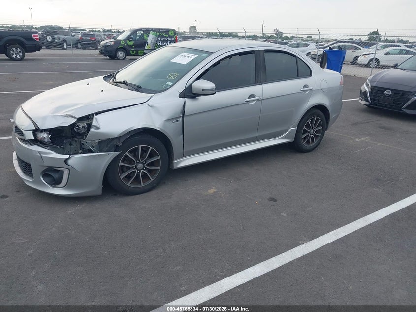 2017 Mitsubishi Lancer VIN JA32U2FU3HU006123 IAAI salvage auction — FRONT END, Salvage Title, sold $525 on 2026-09-26 (photo 2)