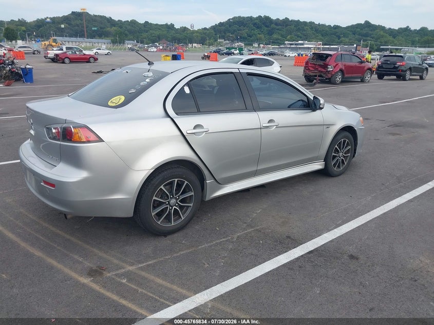 2017 Mitsubishi Lancer VIN JA32U2FU3HU006123 IAAI salvage auction — FRONT END, Salvage Title, sold $525 on 2026-09-26 (photo 4)