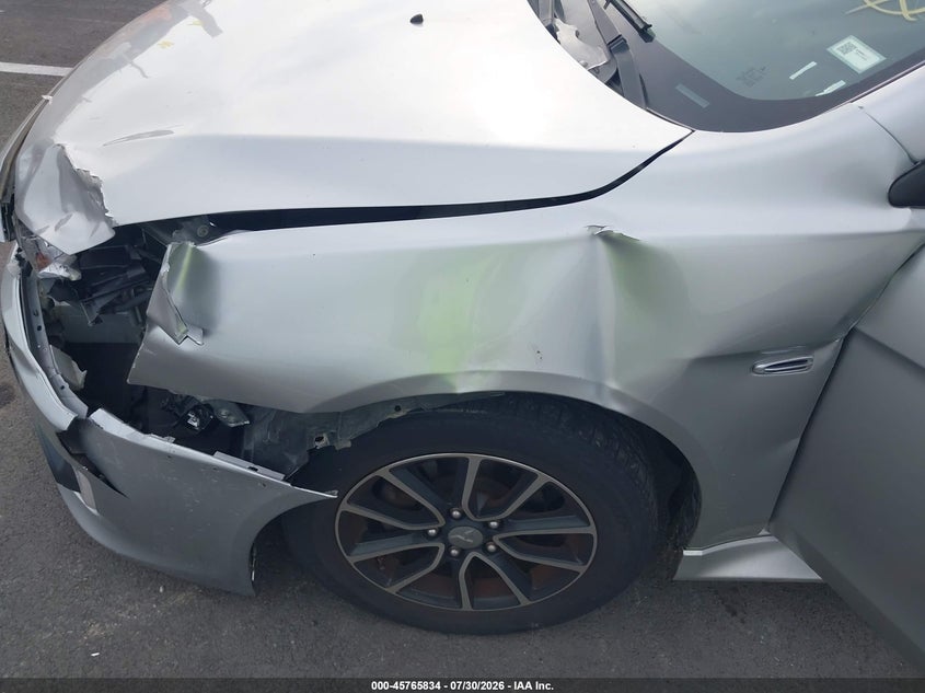 2017 Mitsubishi Lancer VIN JA32U2FU3HU006123 IAAI salvage auction — FRONT END, Salvage Title, sold $525 on 2026-09-26 (photo 6)