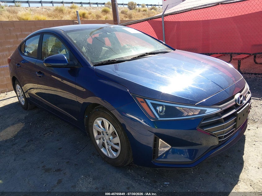 2020 Hyundai Elantra VIN 5NPD74LFXLH608961 — IAAI salvage auction photo