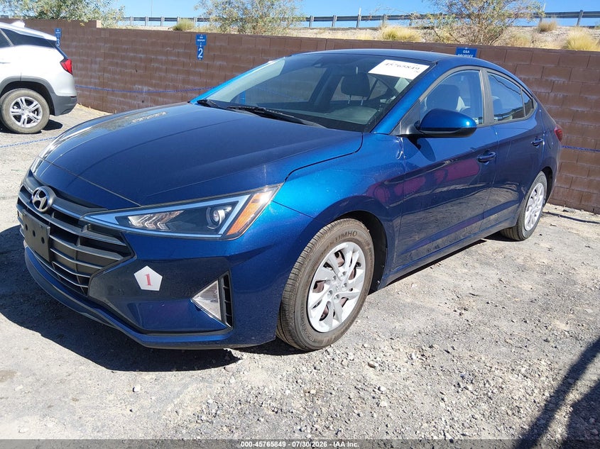 2020 Hyundai Elantra VIN 5NPD74LFXLH608961 IAAI salvage auction — RIGHT SIDE, SF97 (California), sold $9,700 on 2026-08-25 (photo 2)