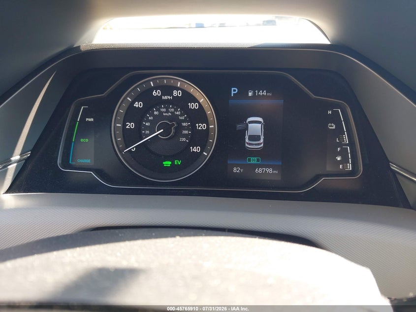 2020 Hyundai Ioniq hybrid VIN KMHC65LC9LU220003 IAAI salvage auction — NORMAL WEAR, Sf97 (Virginia), sold $9,700 on 2026-08-19 (photo 7)