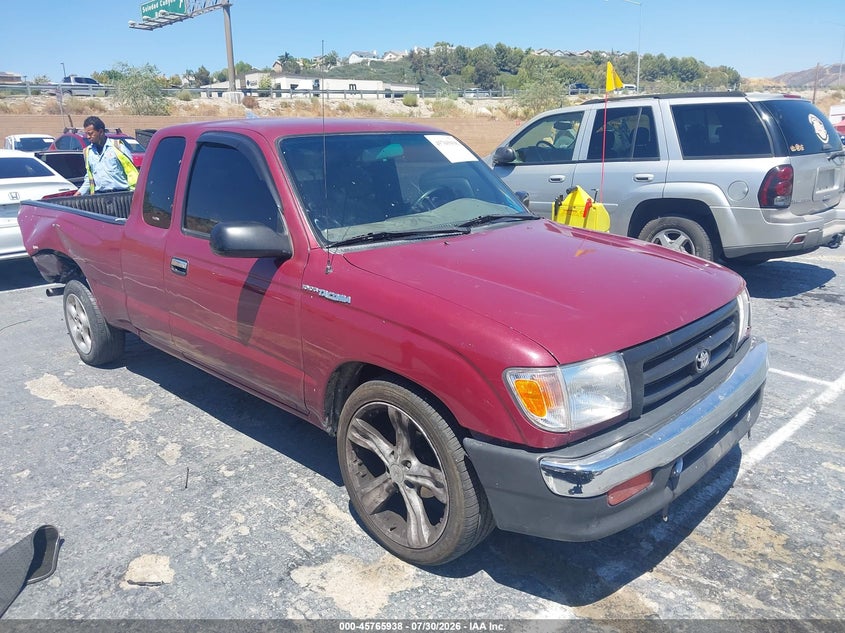 1998 Toyota Tacoma VIN 4TAVL52N7WZ030180 IAAI salvage auction — REAR END, Salvage (California), sold $1,600 on 2026-08-22 (photo 1)