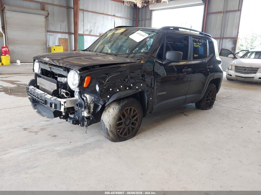 2020 Jeep Renegade VIN ZACNJBAB9LPL44629 IAAI salvage auction — FRONT END, Wait Title, sold $325 on 2026-08-19 (photo 2)