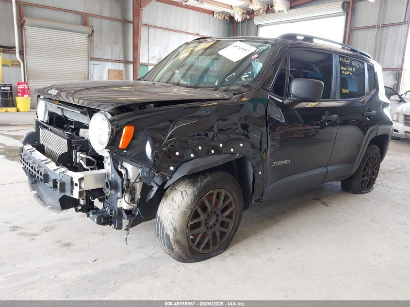 2020 Jeep Renegade VIN ZACNJBAB9LPL44629 IAAI salvage auction — FRONT END, Wait Title, sold $325 on 2026-08-19 (photo 6)