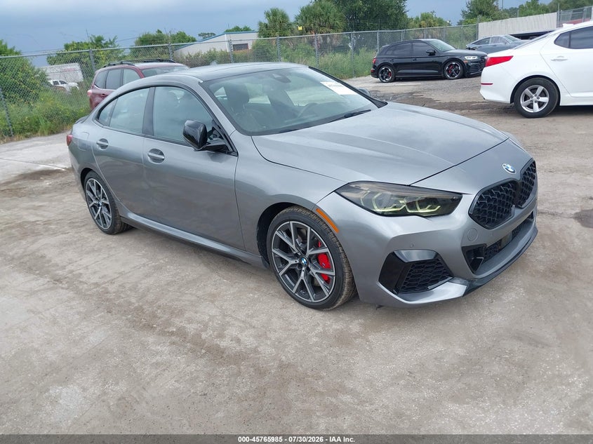 2024 BMW M235i VIN WBA13AL0XR7R84109 IAAI salvage auction — NORMAL WEAR, Clear (Texas), sold $18,100 on 2026-08-12 (photo 1)