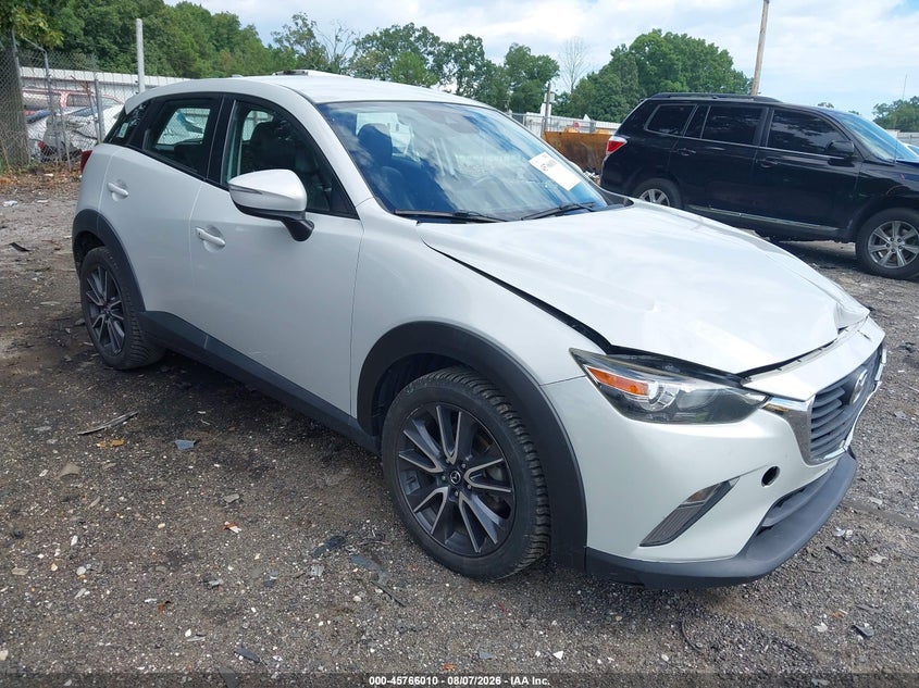 2018 Mazda Cx-3 VIN JM1DKDC76J0321702 IAAI salvage auction — FRONT END, Salvage Title, sold $4,700 on 2026-08-28 (photo 1)