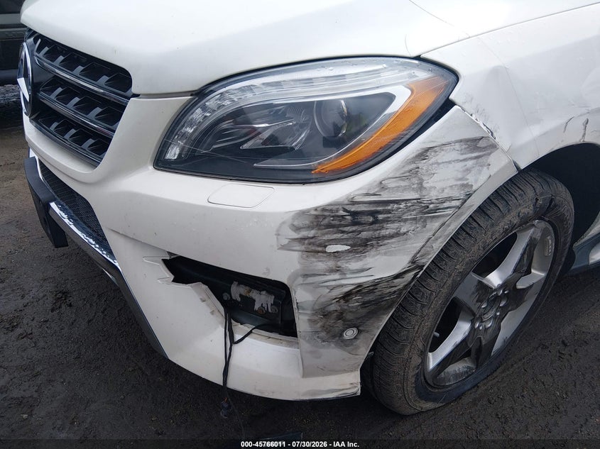 2013 Mercedes-benz M-klasse VIN 4JGDA7DB0DA181549 IAAI salvage auction — LEFT FRONT, Clear (Massachusetts), sold $2,800 on 2026-08-05 (photo 6)