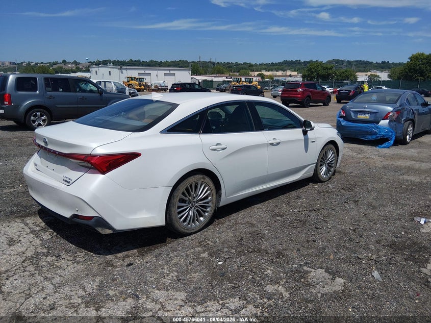 2019 Toyota Avalon VIN 4T1B21FB9KU003391 IAAI salvage auction — LEFT REAR, Salvage Title, sold $12,700 on 2026-08-21 (photo 4)