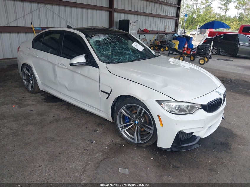 2016 BMW M3 VIN WBS8M9C53G5D31540 — IAAI salvage auction photo