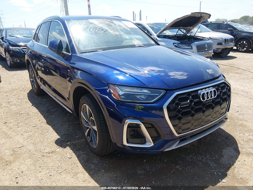 2023 Audi Q5 VIN WA1EAAFYXP2130589 — IAAI salvage auction photo