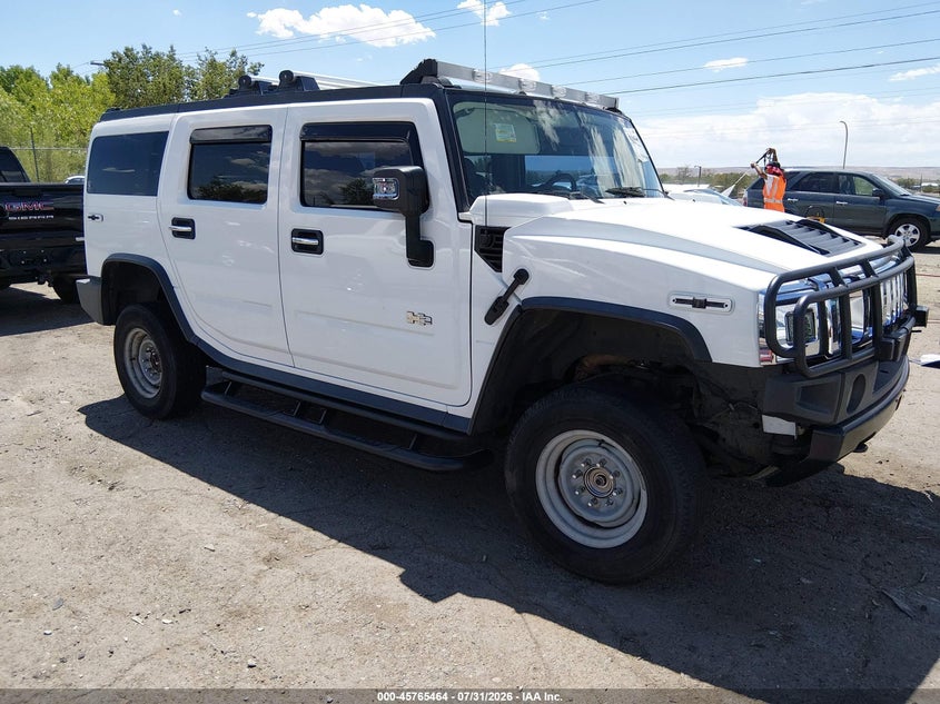 2004 Hummer H2 VIN 5GRGN23U14H100706 IAAI salvage auction — SIDE, Salvage (New Mexico), sold $3,000 on 2026-08-31 (photo 1)
