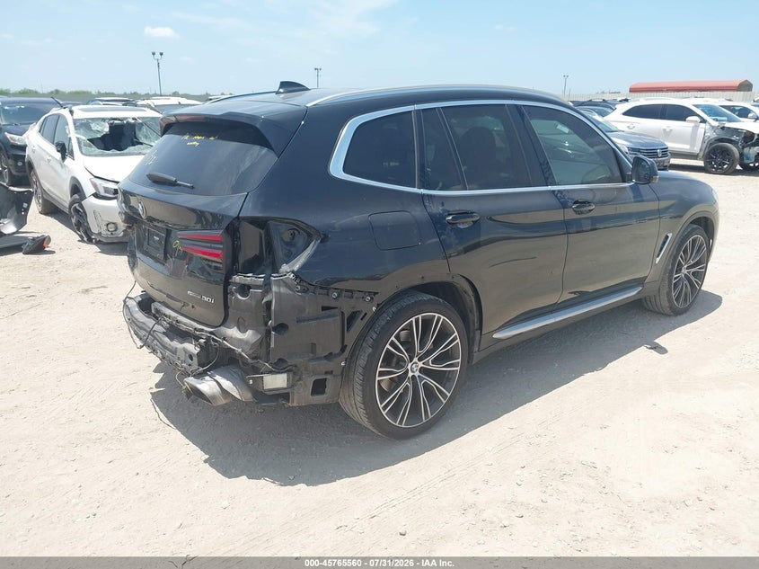 2022 BMW X3 VIN WBX47DP09NN172020 IAAI salvage auction — REAR END, Salvage (Idaho), sold $13,150 on 2026-09-05 (photo 4)